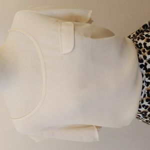 Chic Chiffon Blouse with Zipper in the back